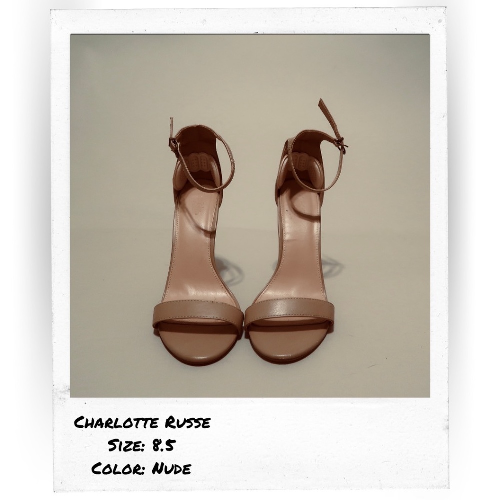Nude Strappy Heels